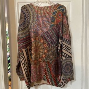 Oversized Cotton/Wool Sweater